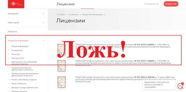 ITI Capital – отзывы о брокере iticapital.ru