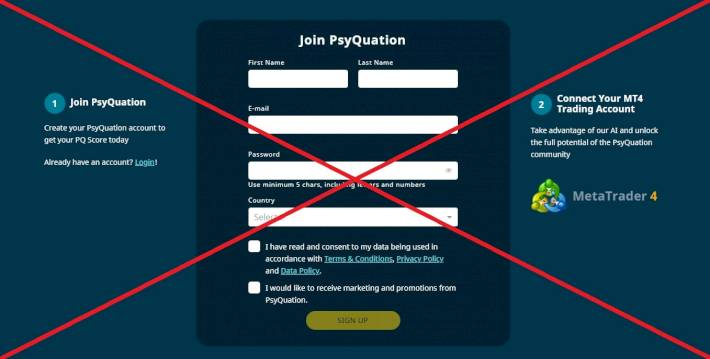 PsyQuation — отзывы и обзор брокера