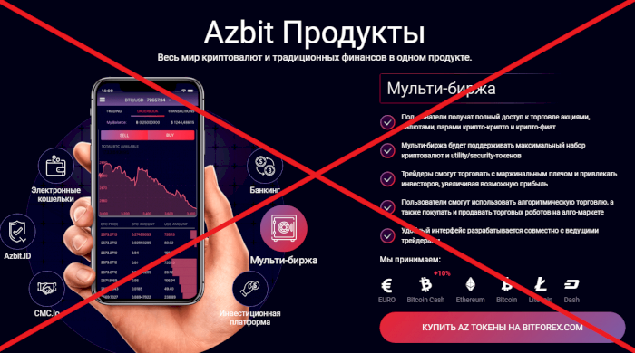 Azbit — сомнительная криптовалюта