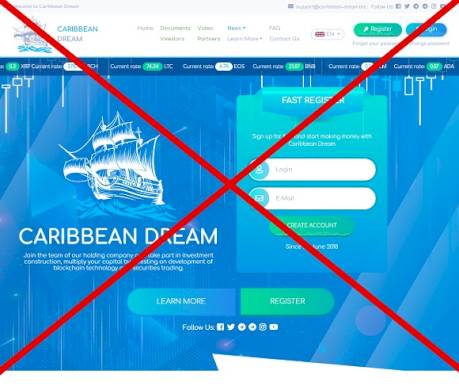 CaribbeanDream — отзывы о caribbean-dream.biz. Старый хайп