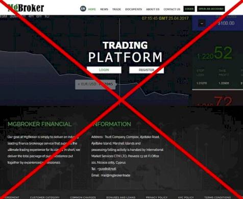 Отзывы о Mgbroker Trade — вывод средств с mgbroker.trade